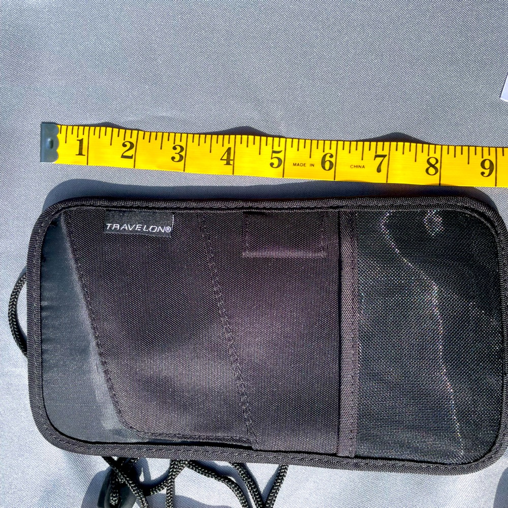 Travelon Id and Boarding Pass Holder, Black